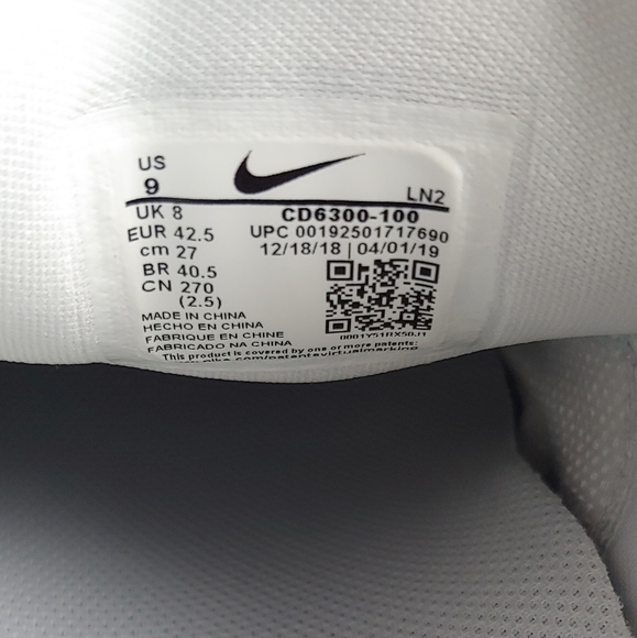 *SOLD*Nike Tiger Woods TW71 FastFit White Men's - Picture 6 of 8